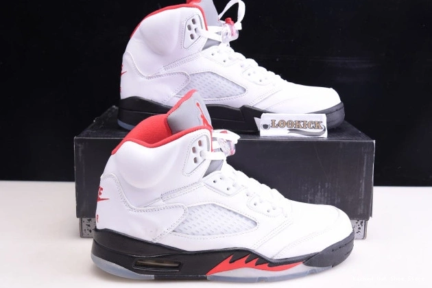 Kick Theory Silver DA1911-102 Retro Tongue Fire Red 5 Air Jordan (2020) 0814
